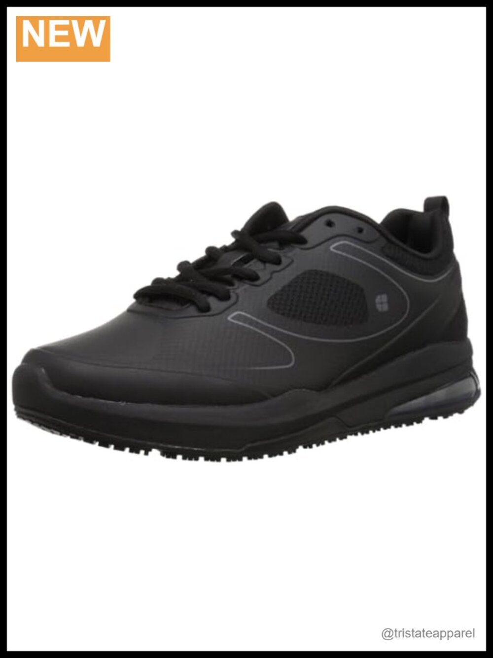 Women's Non-Slip Work Sneaker Lightweight Water Resistant Comfort Lace-Up